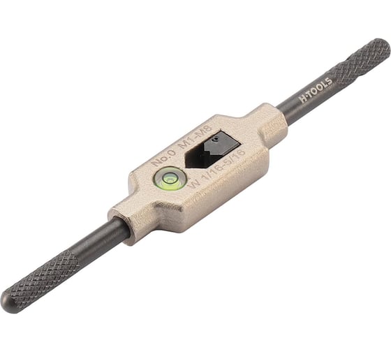 Изображение товара Вороток для метчиков H-Tools №0 M1-M8(2.0-5.0мм) 12 5мм DIN1814 INOX (с уровнем) 08802020