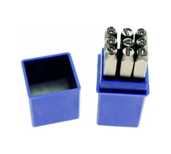 Изображение товара Набор клейм цифровых Beril 14мм (стальные) 551004 11594