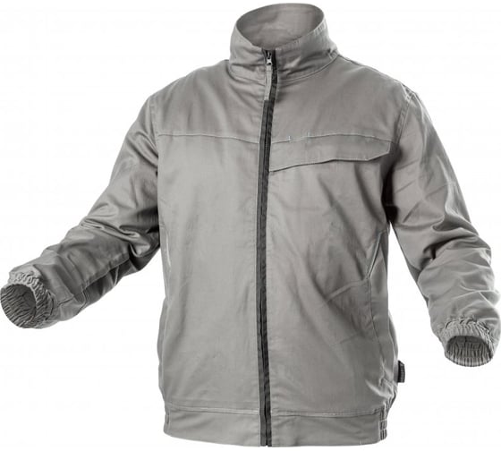Изображение товара Куртка рабочая HOEGERT TECHNIK KALMIT светло-серая 3X L (56) HT5K803-3XL
