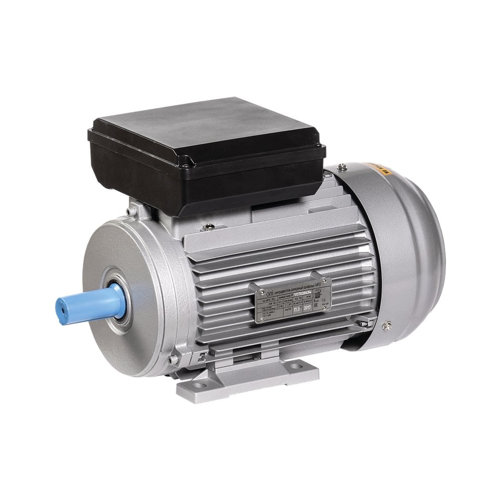 Изображение товара Электрический двигатель ONI 1ф АИР2Е 80B4 220В 1,1кВт 1500об мин