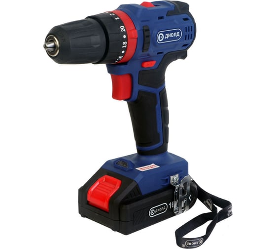 Изображение товара Аккумуляторная дрель-шуруповерт ДИОЛД ДЭА-16 ЛИ-02 У 10022153