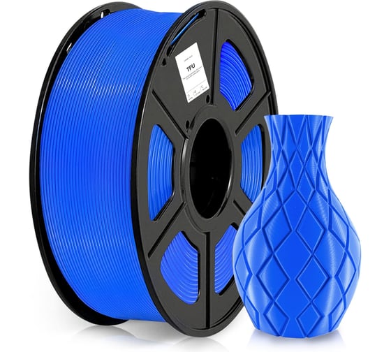 Изображение товара Пластик для принтера CACTUS 3D CS-3D-TPU-0.8KG-BLUE TPU d1.77мм 0.8 кг, 1 цвет 2022746