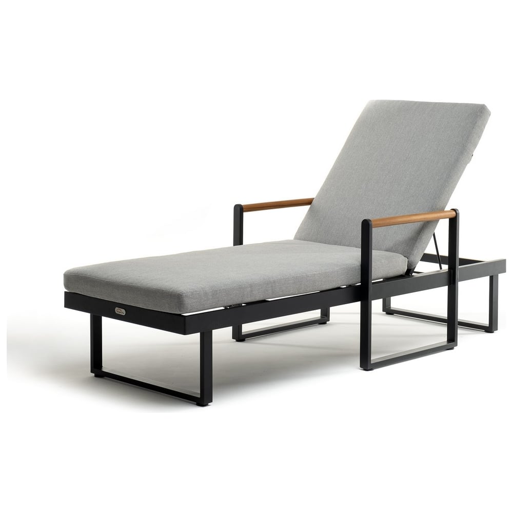 Изображение товара Шезлонг из алюминия Joygarden MAYA темный графит 41109