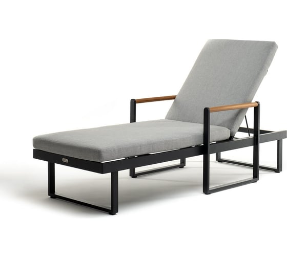 Изображение товара Шезлонг из алюминия Joygarden MAYA темный графит 41109