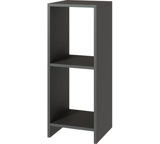 Изображение товара Стеллаж Атмосфера 300 Квадро/Антрацит/МК 00-00024861