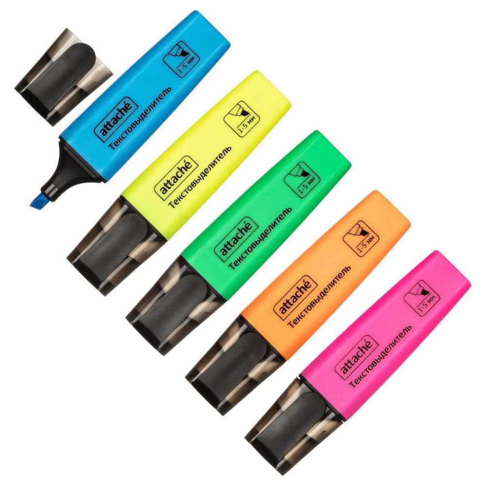 Текстовыделители Маркер Attache Colored 958569