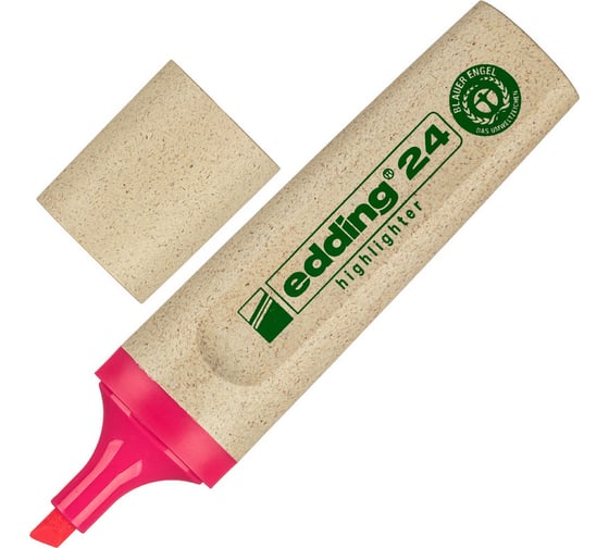 Изображение товара Маркер Edding ECO E-24/9 выделитель текста, розовый, 1-5 мм 204290