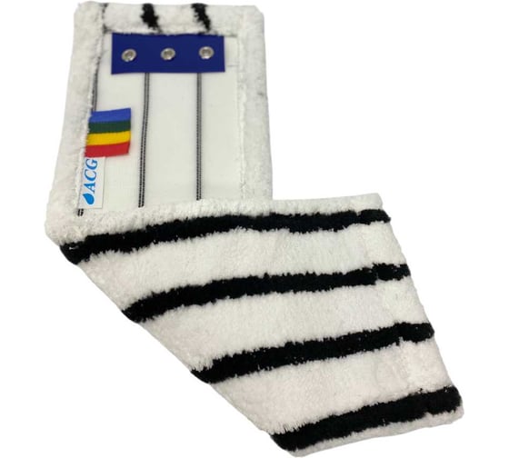 Изображение товара МОП ACG плоский, микрофибра, 40 см, жесткий абразив (люверсы под TTS) 1019273