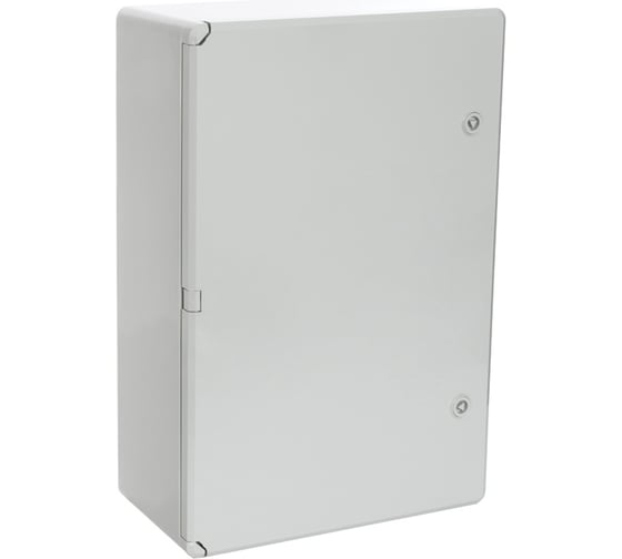 Изображение товара Корпус пластиковый с монтажной панелью ЩМП IP65 серая дверь 600x400x200 Промрукав PR08.26486