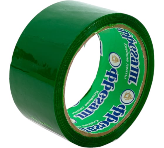 Изображение товара Упаковочная лента Фрегат 48 мм х 50 м, 43 мкм, зеленая СЦ4850З