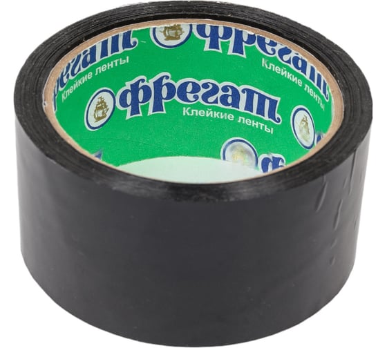 Изображение товара Упаковочная лента Фрегат 48 мм х 50 м, 43 мкм, черная СЦ4850Ч