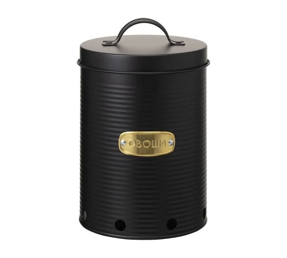 Изображение товара Банка для хранения овощей Smart Solutions Irmel, 2.5 л, графит SS0000216