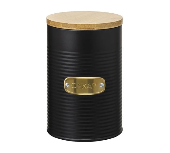 Изображение товара Банка для хранения сахара Smart Solutions Irmel, 1.3 л, графит SS0000176