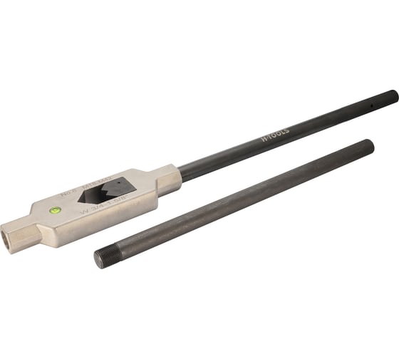 Изображение товара Вороток для метчиков H-Tools №6 M18-M42 (11-24мм) 1000мм DIN1814 INOX (с уровнем) 08802090