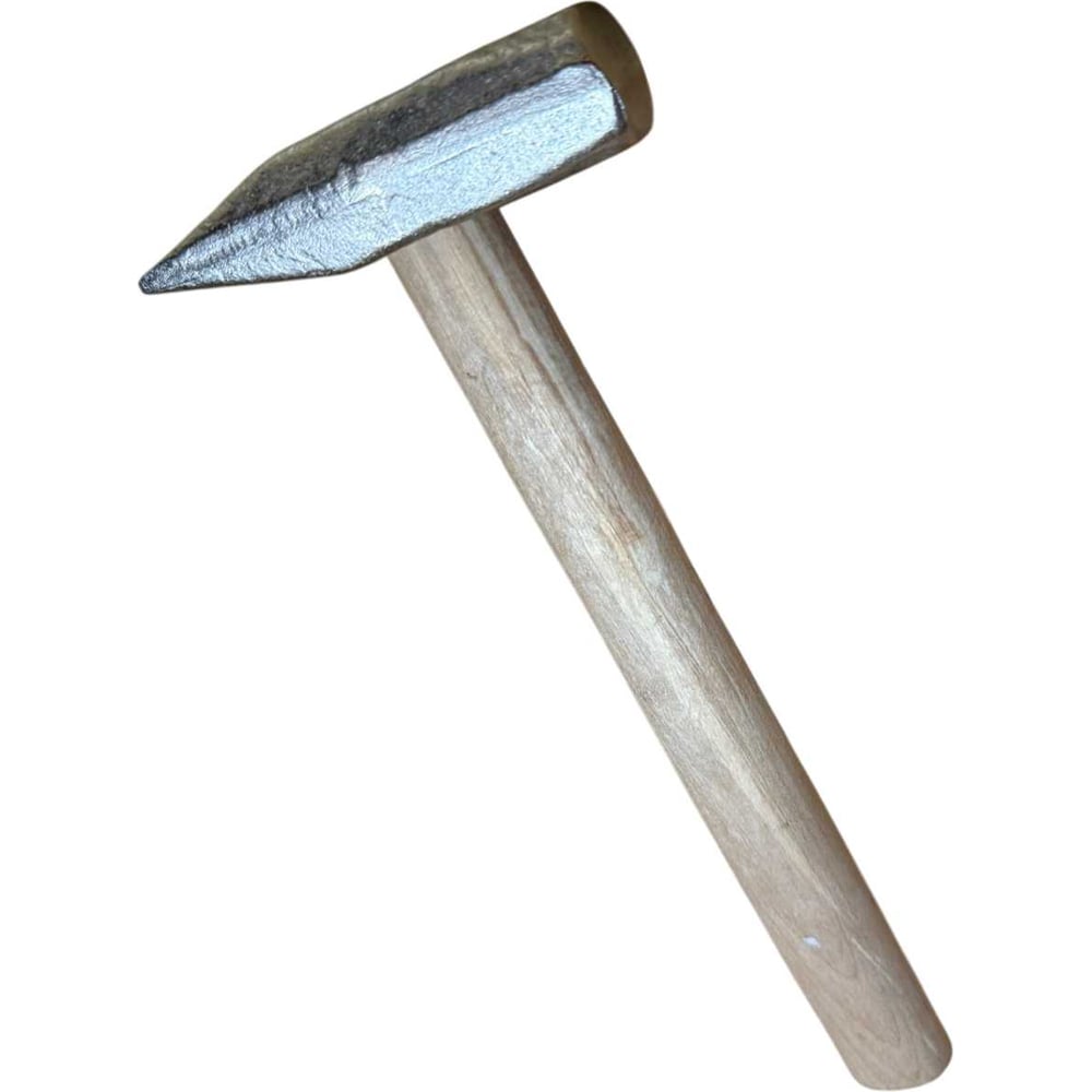 Изображение товара Слесарный молоток ООО Агростройлидер 0.6 кг с квадратным бойком, деревянная рукоять