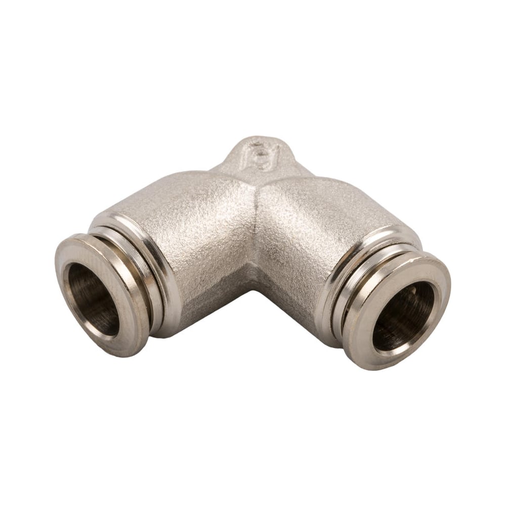 Изображение товара Угловое соединение BTI трубка 5-5 никелированная латунь 12938