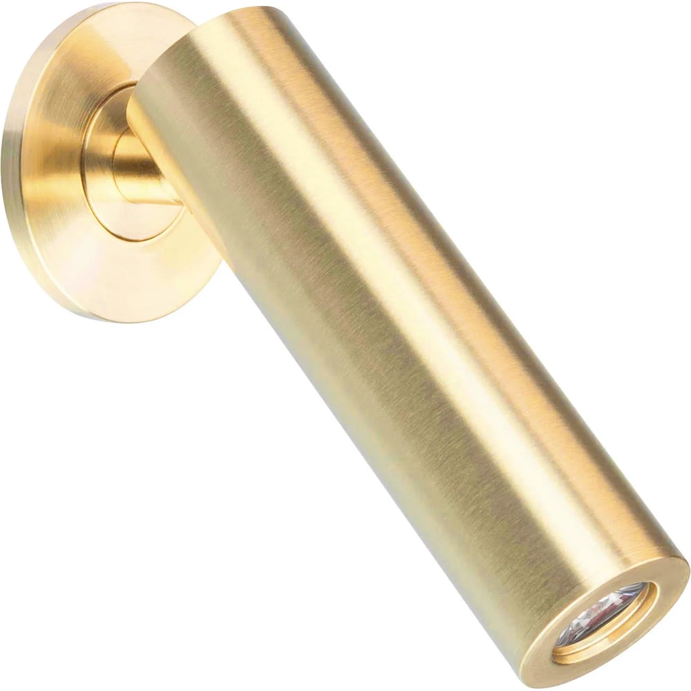 Изображение товара Светильник Arlight SP-READER-NB-R60-3W Warm2700 с поворотным плафоном и золотым дизайном