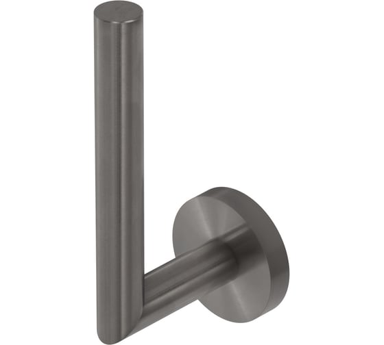 Изображение товара Держатель для туалетной бумаги Cezares вертикальный, исполнение оружейная сталь RELAX-PHV-GM