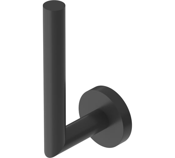 Изображение товара Держатель для туалетной бумаги Cezares вертикальный, исполнение черный матовый RELAX-PHV-NOP