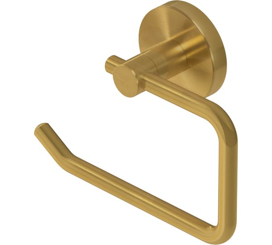 Изображение товара Держатель для туалетной бумаги Cezares исполнение брашированное золото RELAX-PH1-BORO