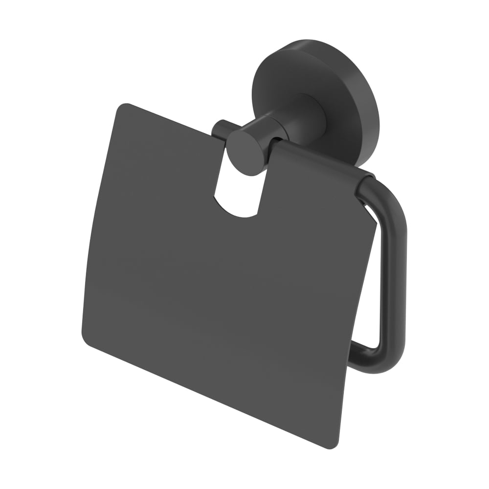Изображение товара Держатель для туалетной бумаги Cezares черный матовый