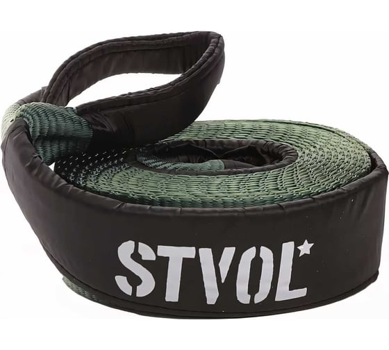 Изображение товара Динамический трос STVOL 7 т, 6 м, сумка, рывковая стропа SDS07