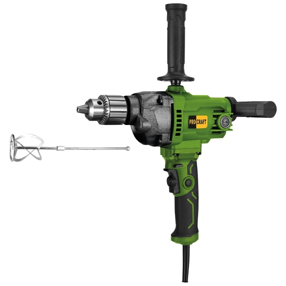 Изображение товара Дрель-миксер электрическая PROCRAFT 1200Вт, 0-700 об/мин PS1750