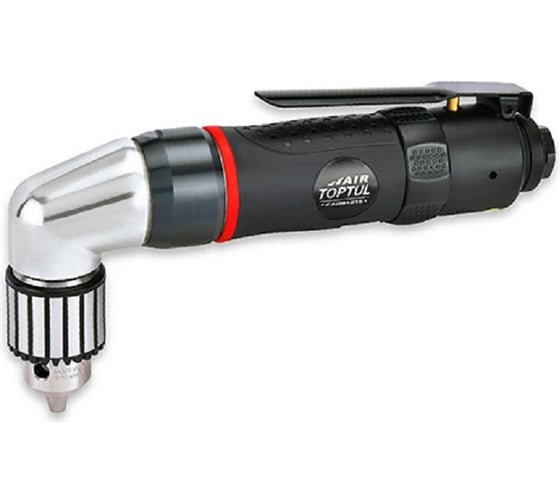 Изображение товара Дрель пневматическая угловая TOPTUL 10 мм, 1500 об/мин, патрон с ключом, KAQB1215