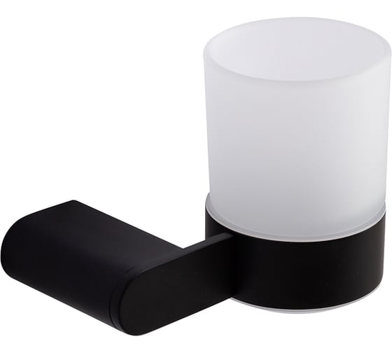 Изображение товара Стакан подвесной Cezares стекло, исполнение черный матовый STYLUS-TUMS-NOP