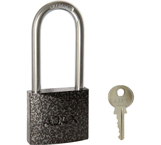 Изображение товара Навесной замок AJAX PD-01-38-L англ. 3 кл., длинная дужка, коробка 42235