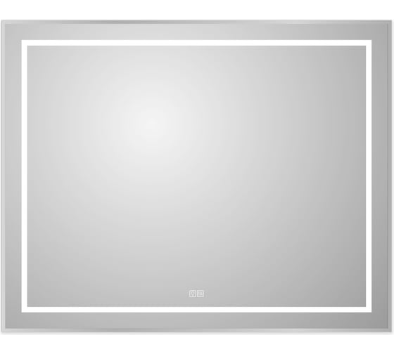 Изображение товара Зеркало в алюминиевой раме со встроенным светильником, сенсорным выключателем и подогревом BelBagno 1000x32x800 SPC-KRAFT-1000-800-LED-TCH-WARM