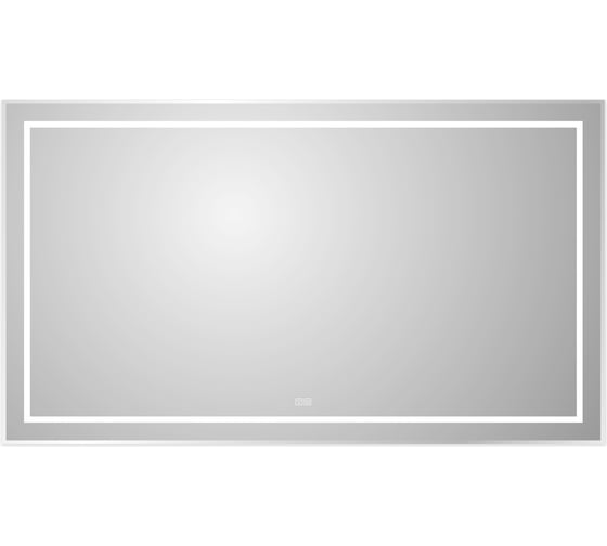 Изображение товара Зеркало в алюминиевой раме со встроенным светильником, сенсорным выключателем и подогревом BelBagno 1400x32x800 мм SPC-KRAFT-1400-800-LED-TCH-WARM