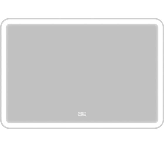 Изображение товара Зеркало со встроенным светильником, сенсорным выключателем и подогревом BelBagno 12W, 220-240V, 900x30x600 SPC-MAR-900-600-LED-TCH-WARM