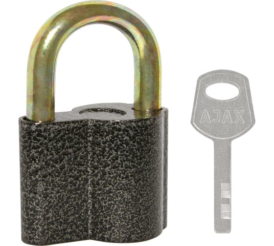 Изображение товара Навесной замок AJAX PD-40-50, фин. 3 кл., коробка 42567