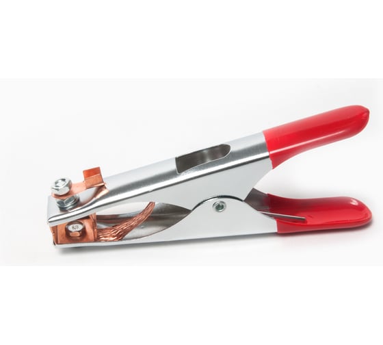 Изображение товара Клемма заземления Инсвартех KY1025 Outch Type 300A, красные ручки IST0248