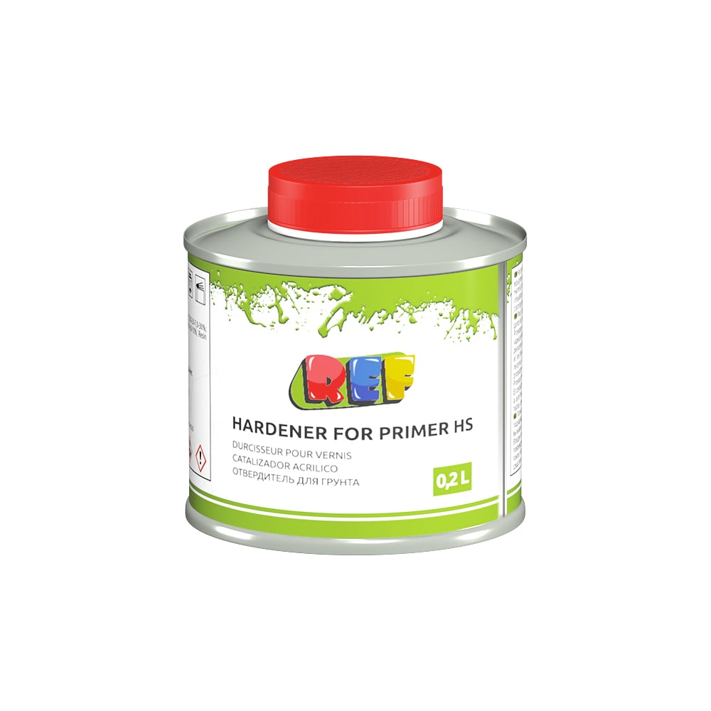 Изображение товара Отвердитель для грунта акрилового REF HS 4:1 0,2л для наружных работ