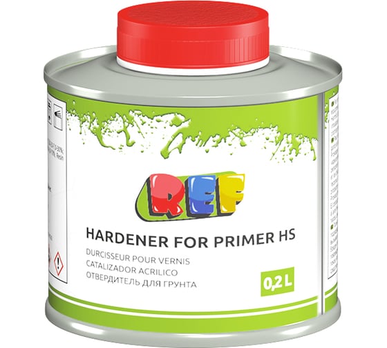 Изображение товара Отвердитель для грунта акрилового REF HS 4:1, 0,2л 40002
