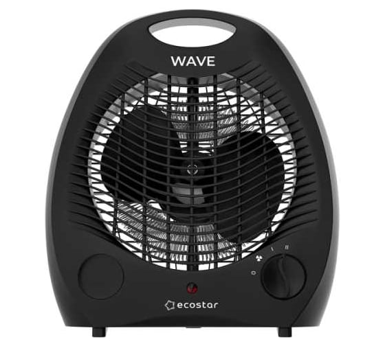Изображение товара Электрический тепловентилятор ECOSTAR WAVE EFH-W2000DS-BL