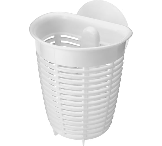 Изображение товара Подвесной держатель Econova Helper на присоске, 90х82х105 мм, белый 433227216