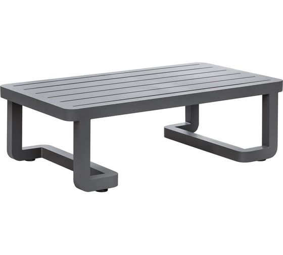 Изображение товара Стол уличный журнальный GreenWeen AMALFI, каркас алюминий цвет LAVA, 1120x655x365 GW-AL-AMALFI-TB-1120-LAVA