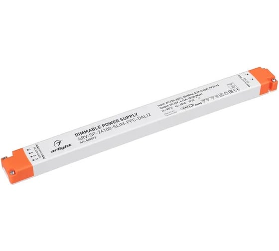 Изображение товара Блок питания Arlight ARV-SP-24100-SLIM-PFC-DALI2 1 шт. 048672