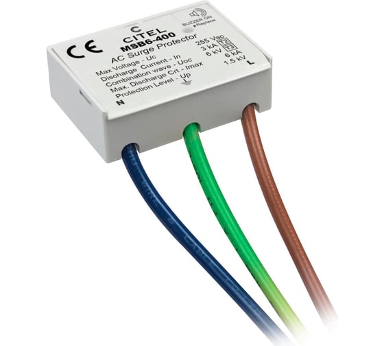Изображение товара Устройство защиты от импульсных перенапряжений CITEL УЗИП тип 3 MSB6-400 561302