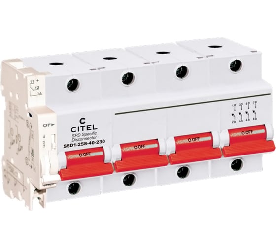 Изображение товара Устройство безопасного отключения CITEL SSD1-25S-40-230 804114