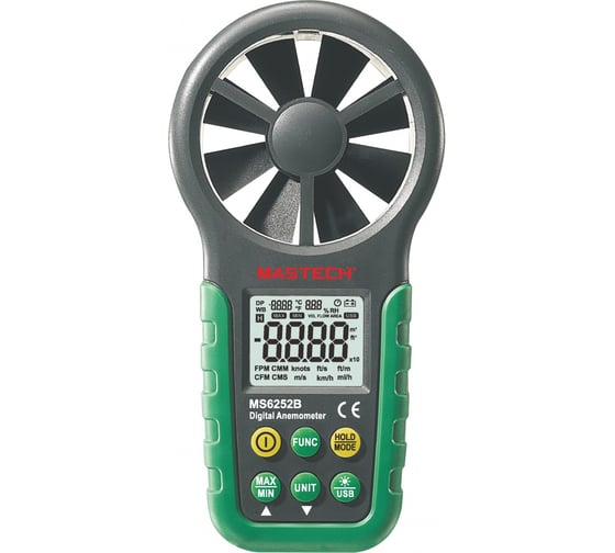 Изображение товара Анемометр с крыльчаткой Mastech MS6252B 00-00000226