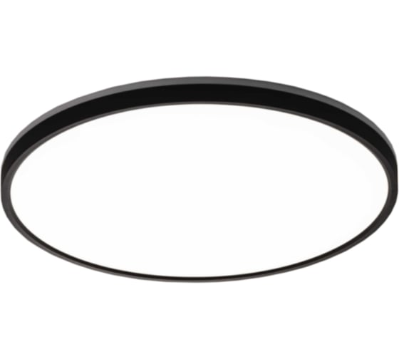 Изображение товара Светильник потолочный светодиодный Citilux с подсветкой, черный, NORMA LED CL748401