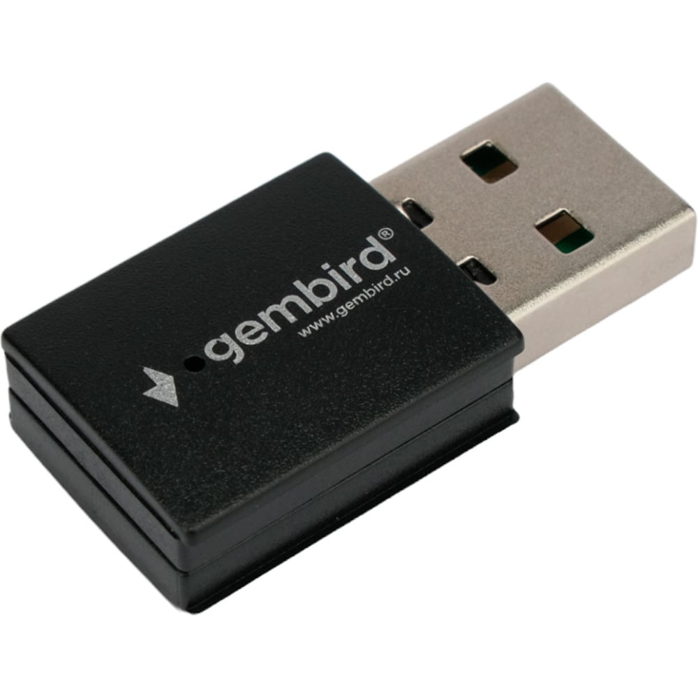 Изображение товара Мини Wi-Fi Bluetooth адаптер Gembird WNP-UA-017 150 Мбит USB 802.11b/a/g/n/ac