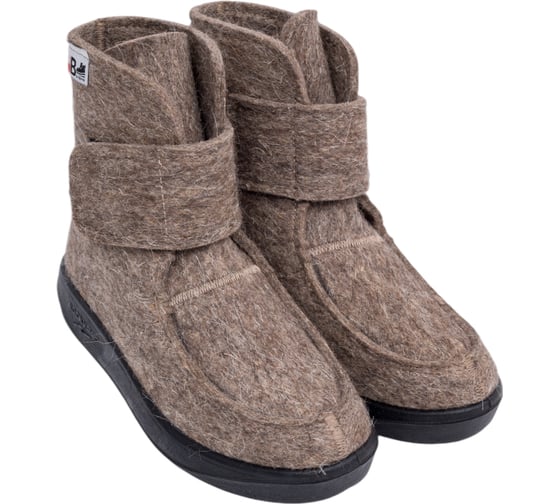 Изображение товара Войлочные сапоги ШК, арт. -14523 сер, войлок+велькро, разм.40 -14523 сер/40 00-00000104