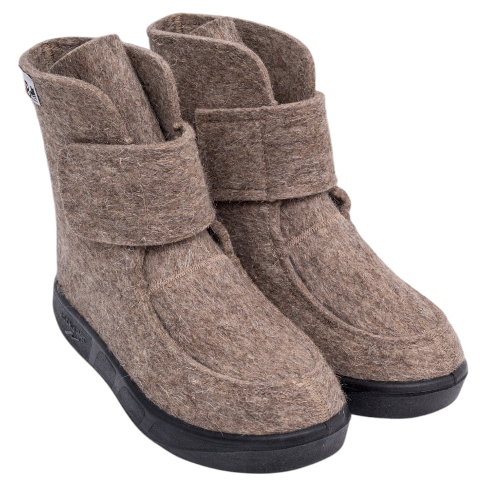 Изображение товара Войлочные сапоги ШК арт 14523 серые, утепленные, универсальные, размеры 41