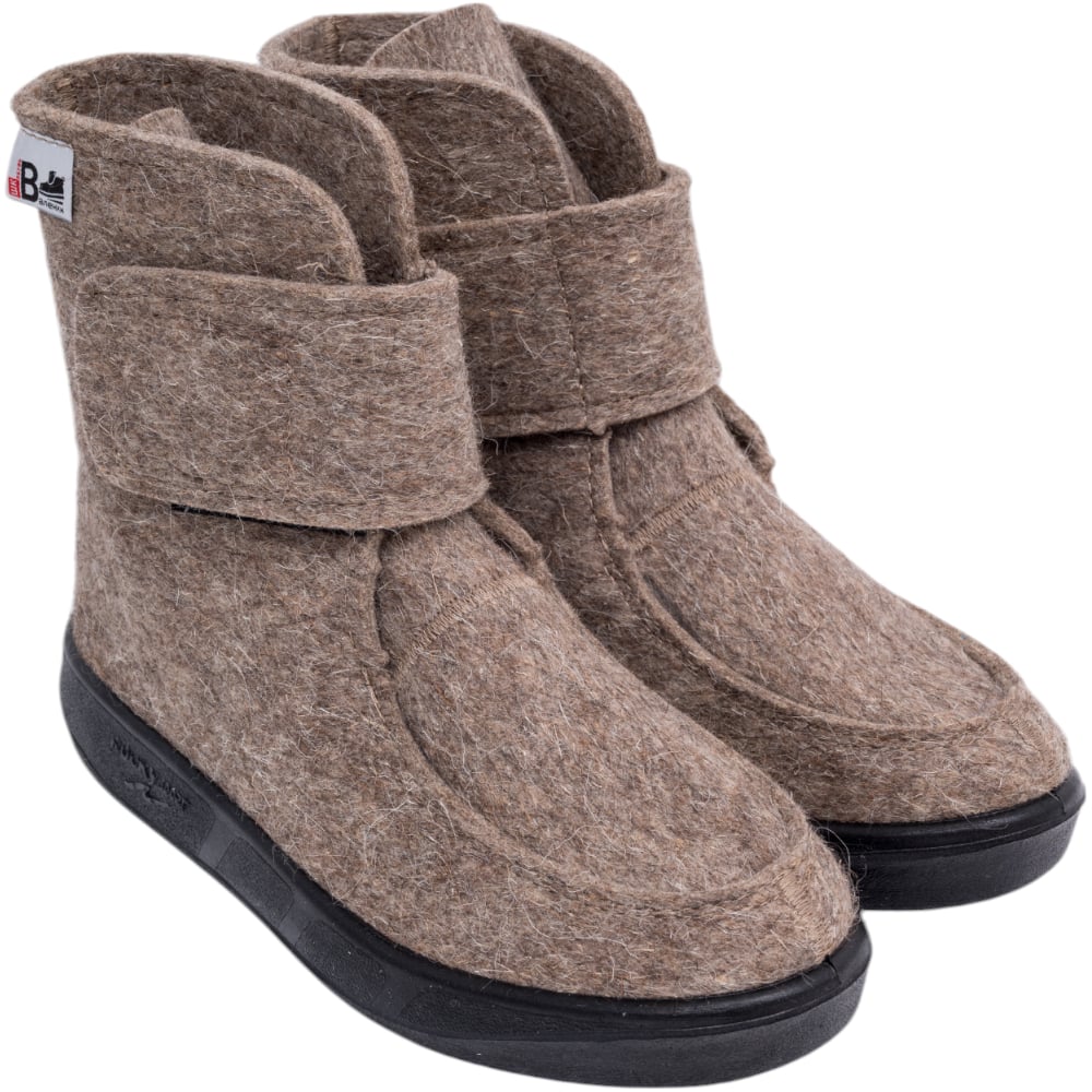 Изображение товара Войлочные сапоги ШК арт -14523 серый, валенки, утепленные, унисекс, размер 43