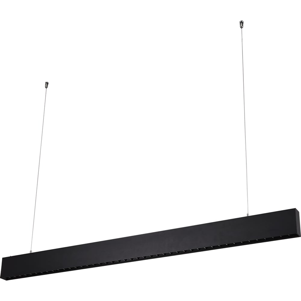 Изображение товара Линейный светодиодный светильник Apeyron Anti-glare 36W черный для потолочного монтажа